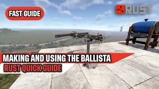 How to use the Ballista in Rust Quick Guide