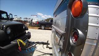 Getting Hooked Up to Leave Chincoteague Island