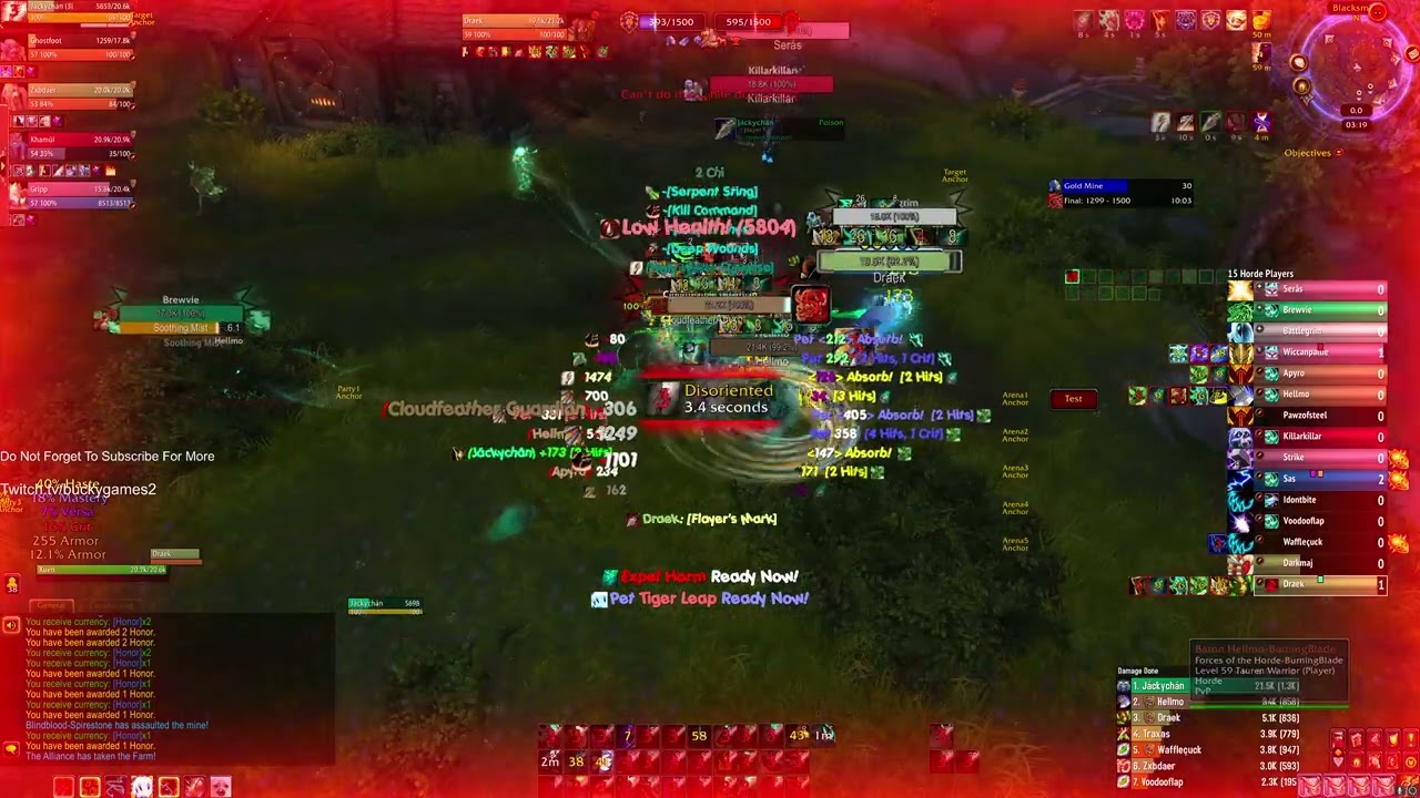 Slapping People- Windwalker Monk PvP Shadowlands Patch 9.2