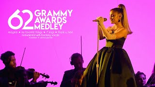 Ariana Grande - 2020 Grammy Awards Medley (Studio Version) [Instrumental w\/ Backing Vocals]