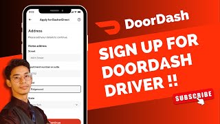 DoorDash Driver - Sign Up Tutorial 