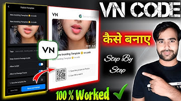 Vn QR Code Kaise Banaye 2025 | How To Make Vn QR Code #vncode #vnqrcode