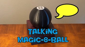 Talking Magic 8-Ball