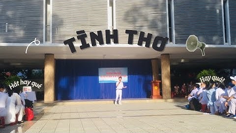 ĐVNPCT | TÌNH THƠ | BUỔI CHÀO CỜ ĐẦY NÁO NHIỆT CỦA TRƯỜNG THPT PHAN CHÂU TRINH