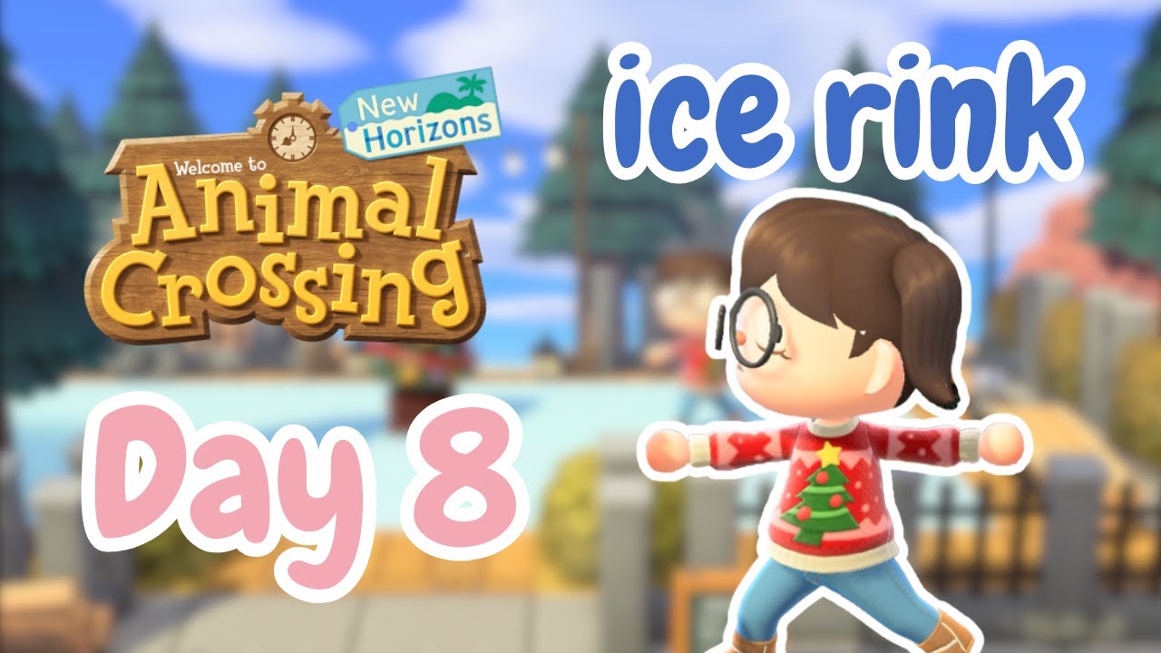 ACNH Ice Rink Build ⛸✨ Cozy Winter Design Ideas for Your Island