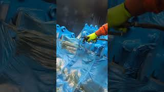 ASMR SOUNDS OF RHINOX MANUFACTURING! 👂👌#weldinglife #asmr #shorts #manufacturing #excavatorbucket