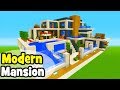 Minecraft Tutorial: How To Make A Modern Mansion #6