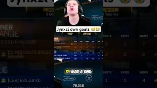 Jyxnzi and stable Ronaldo start fighting #jynxzi #rocketleague #funny #gaming #stableronaldo