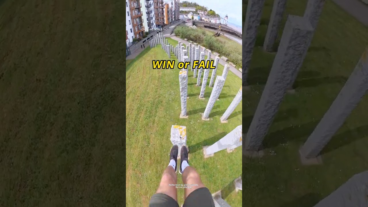 Win or Fall? 🧗‍♂️ | Osmo Action 5 Pro Parkour Challenge