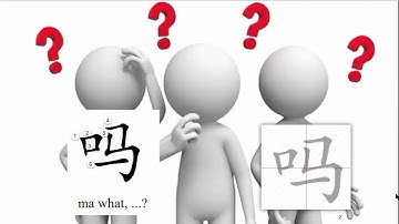 Origin of Chinese Characters - 0104 吗嗎 ma what, indicator for question