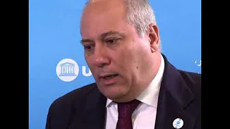 Ministro de Cultura de #Cuba Alpidio Alonso, en la Conferencia General de la Unesco