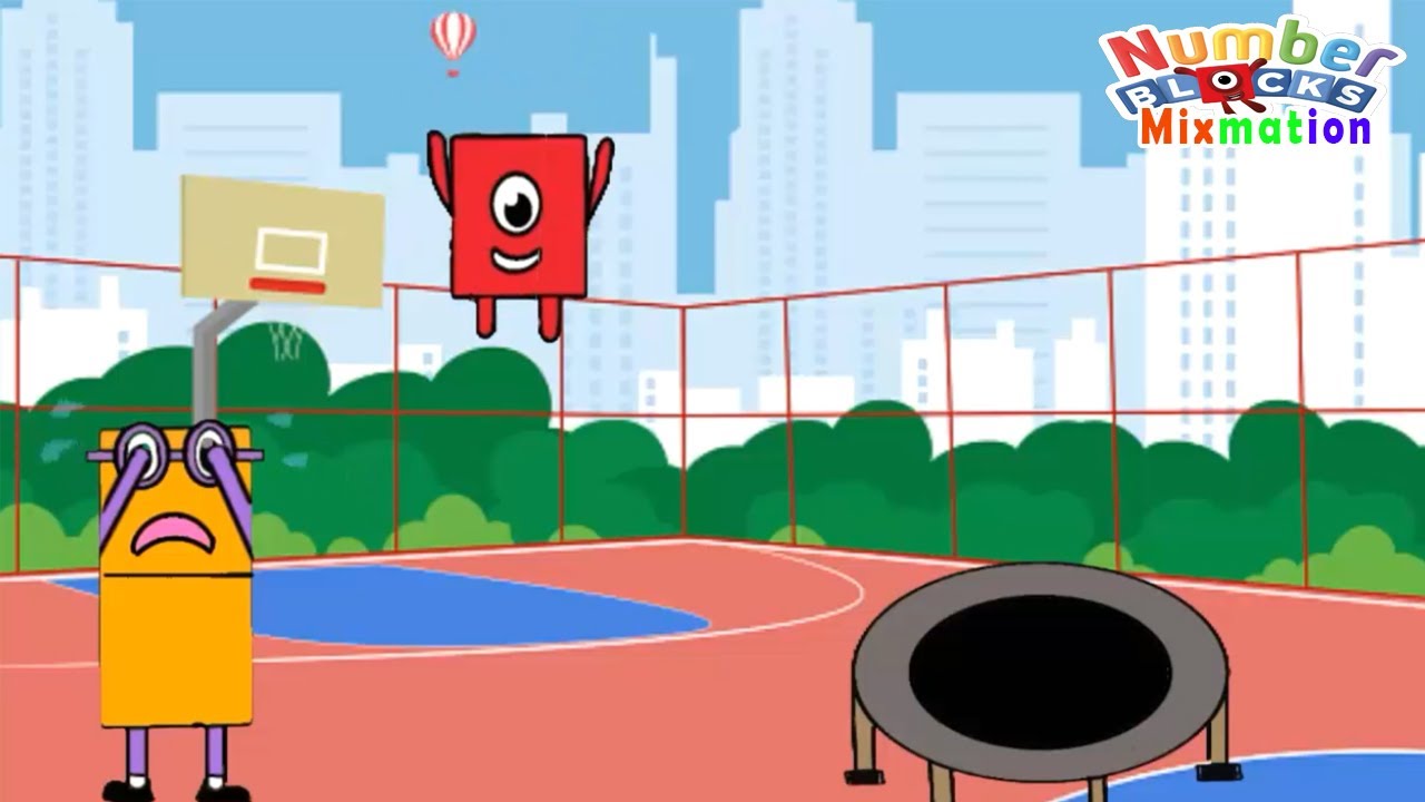 [Animation Story] Trampoline to Another Dimension | Numberblocks ...