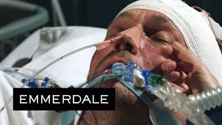 Emmerdale - Emma Tries To Kill James In The Hospital