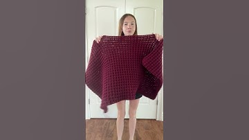 Crochet blanket! #crochet #business #yarn #support #etsy #fypシ゚viral #viral #fyp #shorts #trend