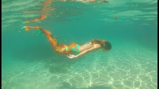 Carla Underwater My New Mermaid Tail