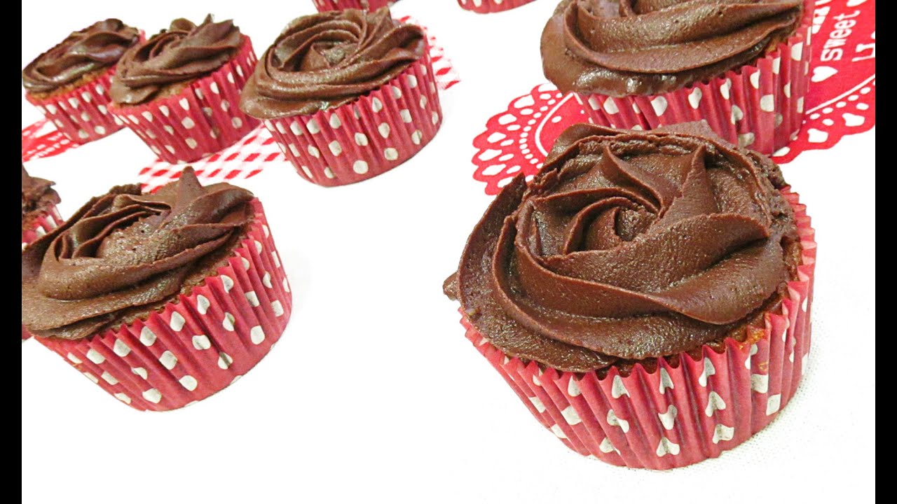 Cupcakes Sacher | Recetas de Cupcakes