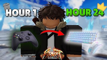 I SPENT 24 HOURS SWITCHING FROM CONTROLLER TO MOUSE AND KEYBOARD IN FRUIT BATTLEGROUNDS