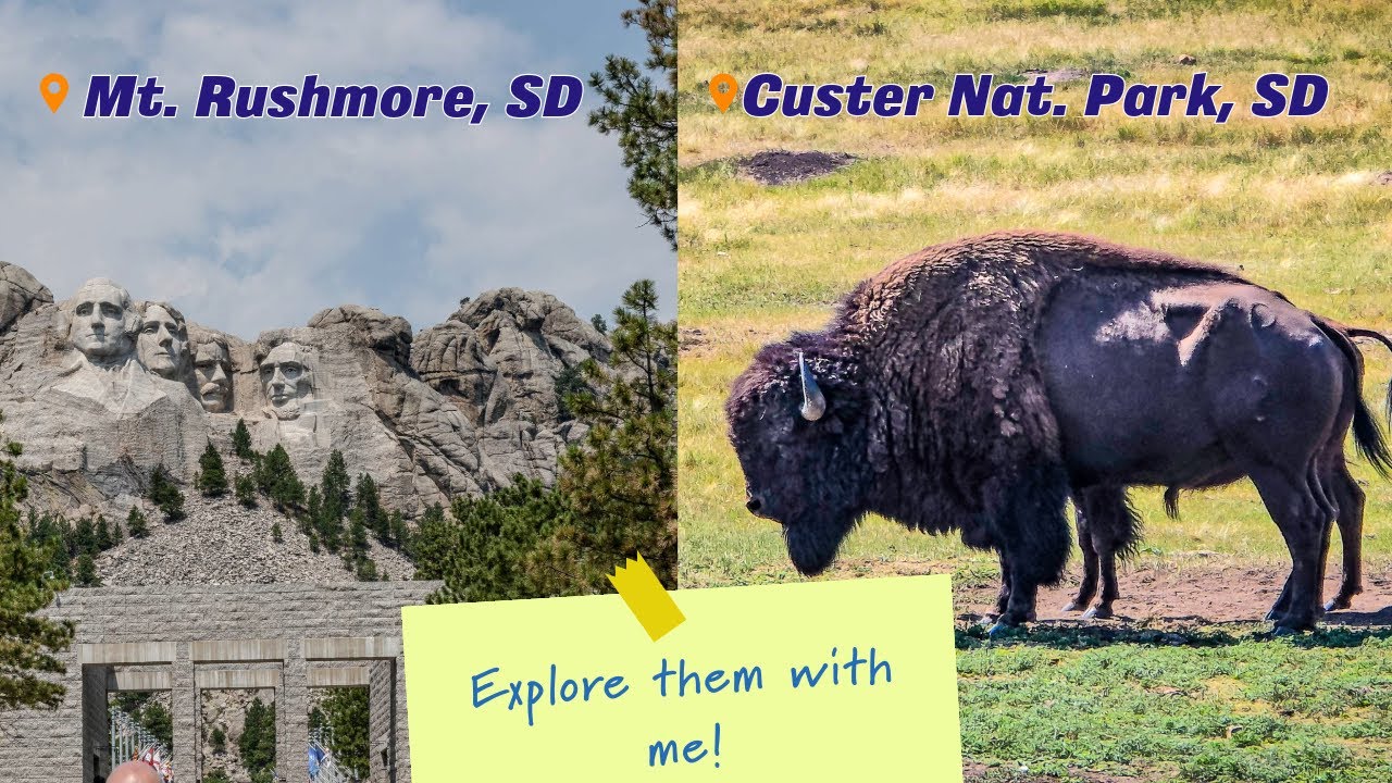 Mount Rushmore and Custer National Park - YouTube