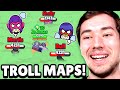 Ich TROLLE ZUSCHAUER mit MEINEN MAPS! 😂 Brawl Stars