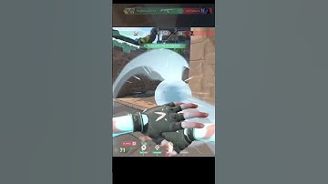 jett 1v3 Clutch on Breeze #valorant #valorant3k #valorantclips #nightmare #gaming #1v3 #jett #breeze