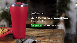 BrüMate: Santa-Approved Leakproof Drinkware