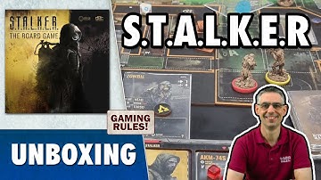 S.T.A.L.K.E.R. The Board Game - Unboxing