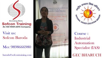 Industrial Automation Training by SOFCON - Baroda
