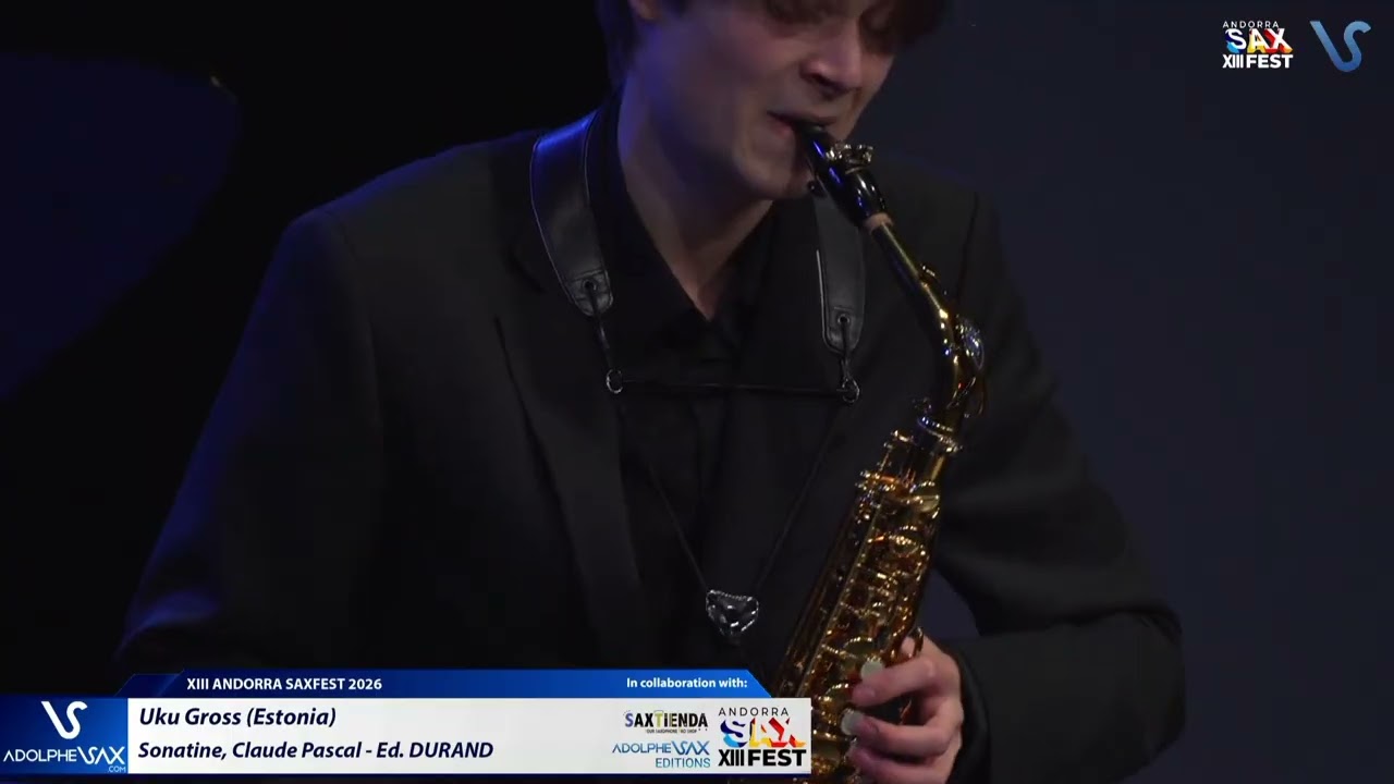 Lars-Erik Larsson | Concerto for saxophone, II mvt. - Adolphesax