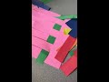 Preschool Craft: Paper Weaving #shorts