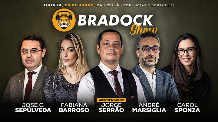 Bradock Show 26/06/25 - Jorge Serrão, Fabi Barroso, André Marsiglia, José Sepúlveda e Carol Sponza