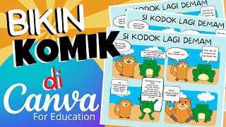 🔶CANVA UNTUK PENDIDIKAN || Cara membuat komik sederhana di Canva