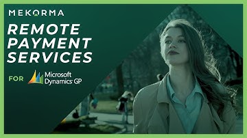 Remote Payment Services for Microsoft Dynamics GP