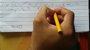 Pitman Shorthand Exercise 45,  New Era Complete Course, All Exercises 1 to 140,  For Beginners.