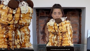 7lb ULTIMATE DESSERT STACK CHALLENGE | Wafeldag 2021 | @shutkeverofficial