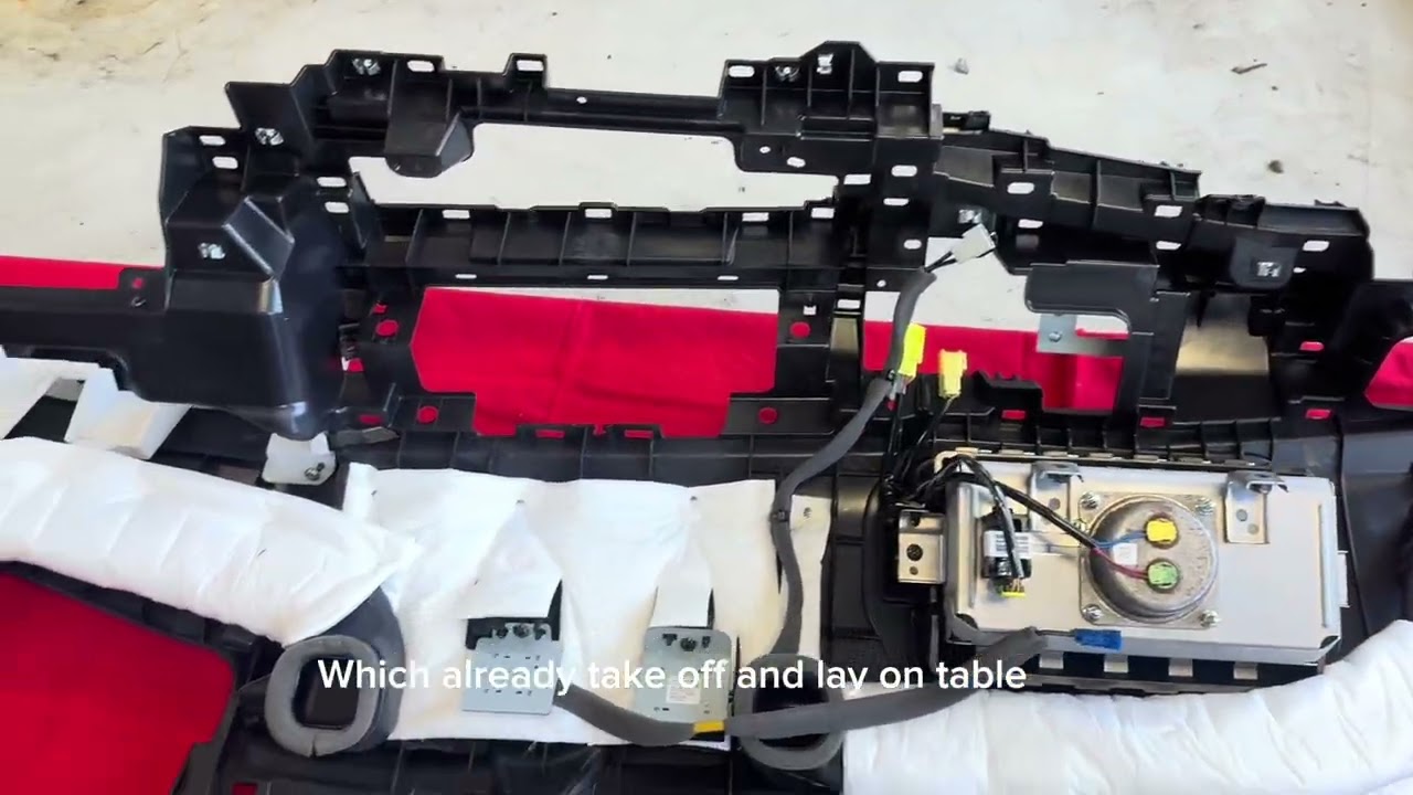 How to replaced 2021 Nissan Rouge pessanger side air bag