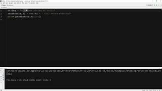 Basic Python String Manipulation