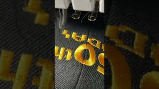 Golden embroidery ricoma