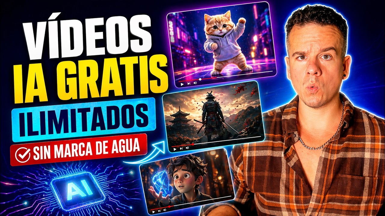 Mejor que GROK - Vídeos 100% ilimitados y gratis en 2026