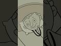 Closing your eyes for a second on school mornings 🤣🤣 @ricoanimations0 #shorts #animation #cartoon