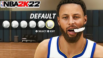STEPHEN CURRY FACE CREATION CURRENT GEN AND NEXT GEN! NBA 2K22