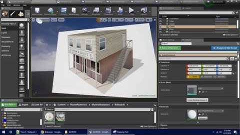 Modular Construction in UE4 with UE4