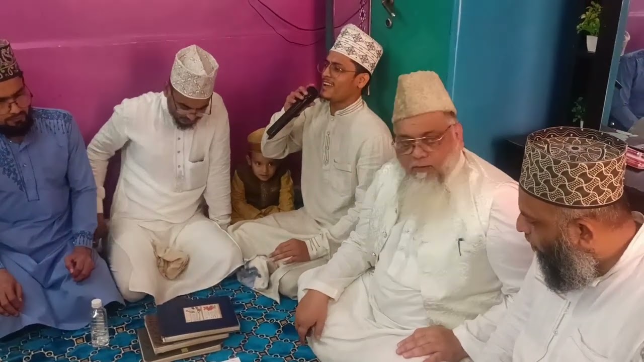 Darbaar e rasoole akram me milad by haji mobin akhtar 