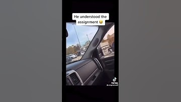 HE Understood the assignment 😂 #shorts