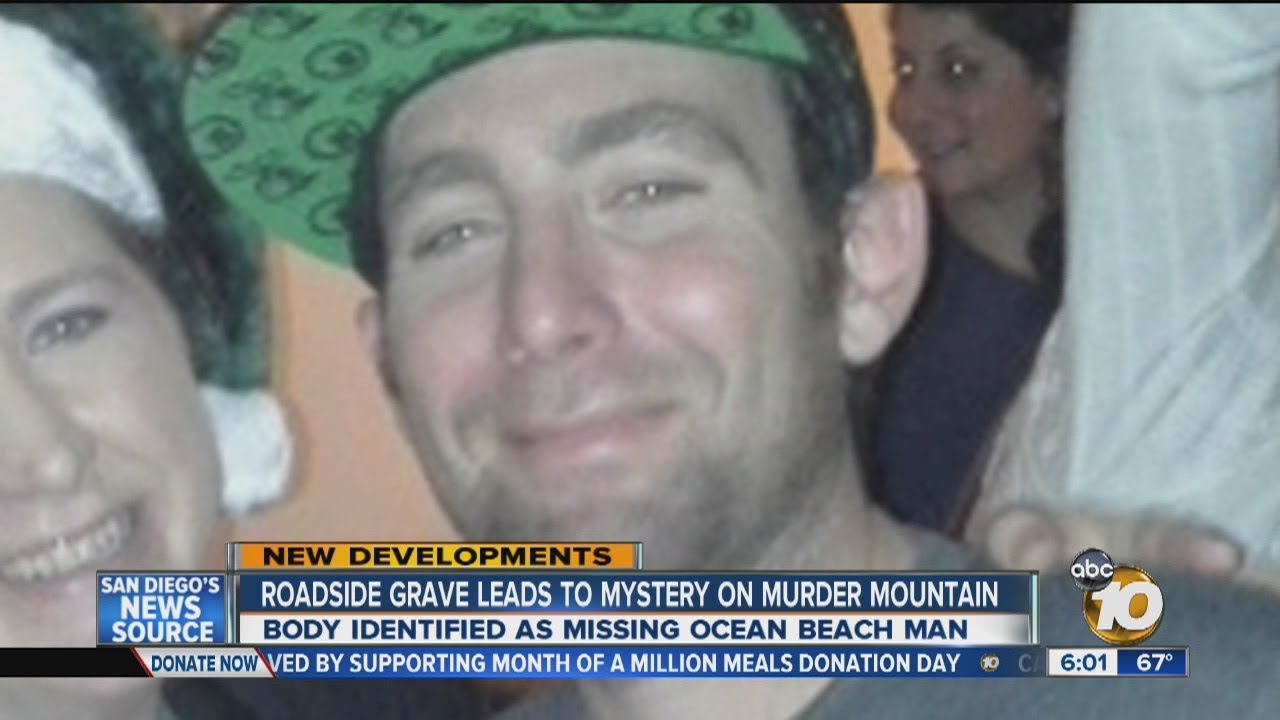 ⁣Remains of Ocean Beach native Garret Rodriguez found on 'Murder Mountain' in Humboldt Coun