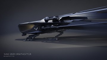 Dune Ornithopter - Turntable