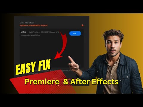 System Compatibility Report Premiere Pro & After Effects