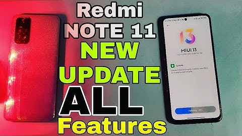 Redmi note11 update miui 13.0.11.0 | redmi note11 new update features | redmi note11 miui 13.0.11.0