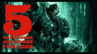 Top 5 Books To Start Warhammer 40k Lore Youtube