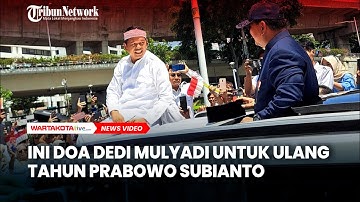 Ini Doa Dedi Mulyadi untuk Ulang Tahun Prabowo Subianto