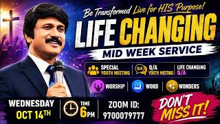 Oct 14th, #Special_Midweek Youth Service |  #live ​P.J. Stephen Paul